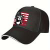 Statue of Liberty American Flag Baseball Cap Patriotic Unisex Polyester Casual Adjustable Sun Protection Hat