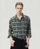 Liimaen Side-Slit Checked Unisex Shirts Green
