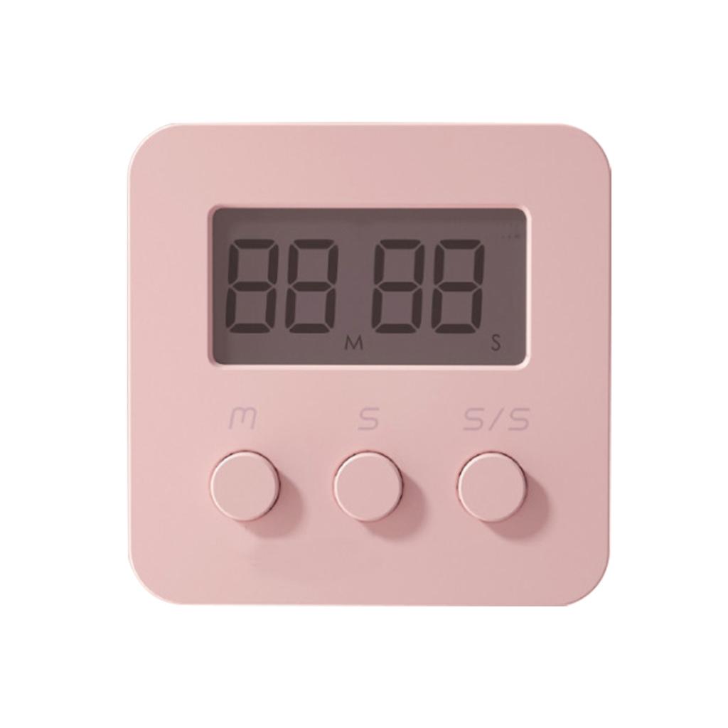 Magnet Kitchen Cooking Timers LCD Digital Screen Kitchen Timer Square Cooking Timer Count Up Countdown Alarm Clock For Kitchen