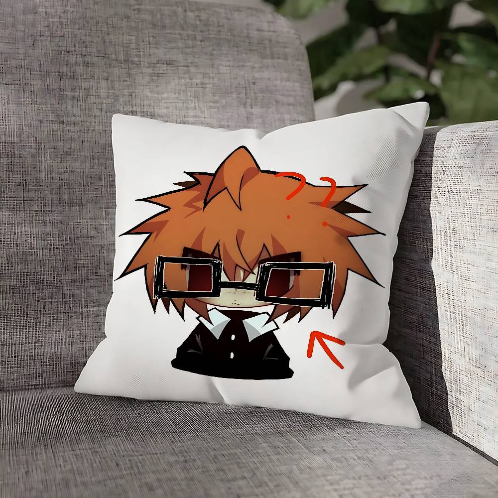 R-Rnfren Randal Luther Nyon Pillow Case For Sofa Decor Car Office Room Printing Cushion Cover Decorations and Protector