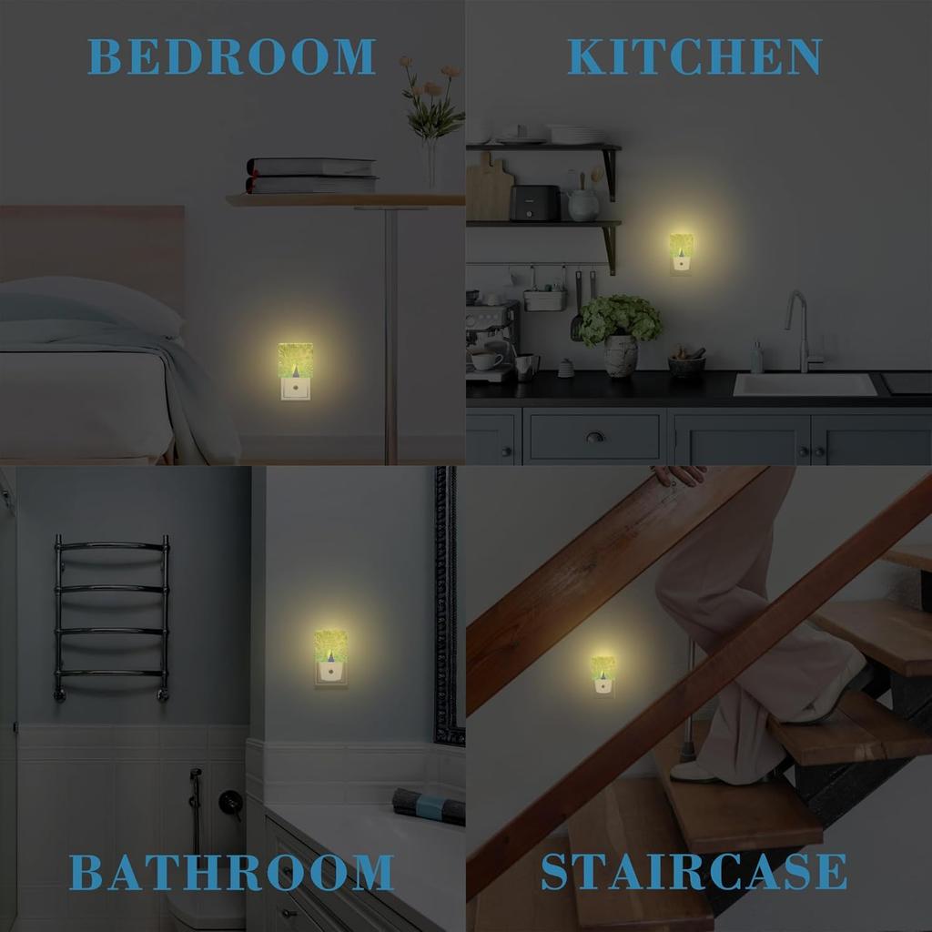 Night Light for Kids Girls Boys, Magnificent Peacock LED Night Light Plug Into Wall with Dusk To Dawn Sensor for Room Decor, Hallway, Kitchen,