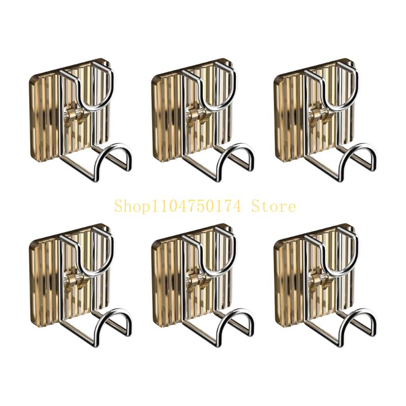 Damage Release Adhesive Hook Strong Hold Bathroom Storage Plastic Hook for Wet Towels Toothbrush Cup Organizing Top Sale