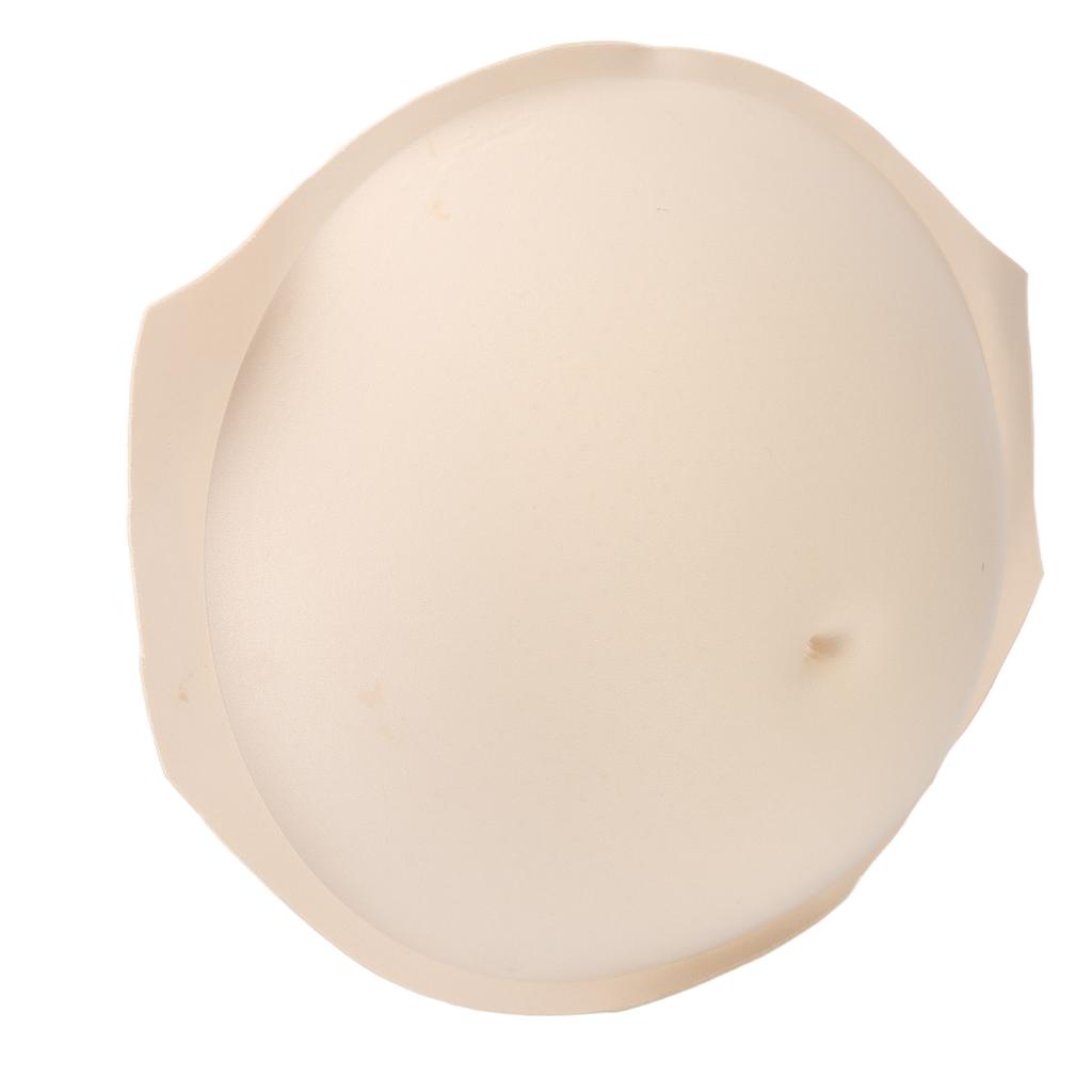 Fake Belly 1 to 5 Months Lightweight Breathable Sponge Self Adhesive Pregnant Belly for Costume Cosplay Stage Props