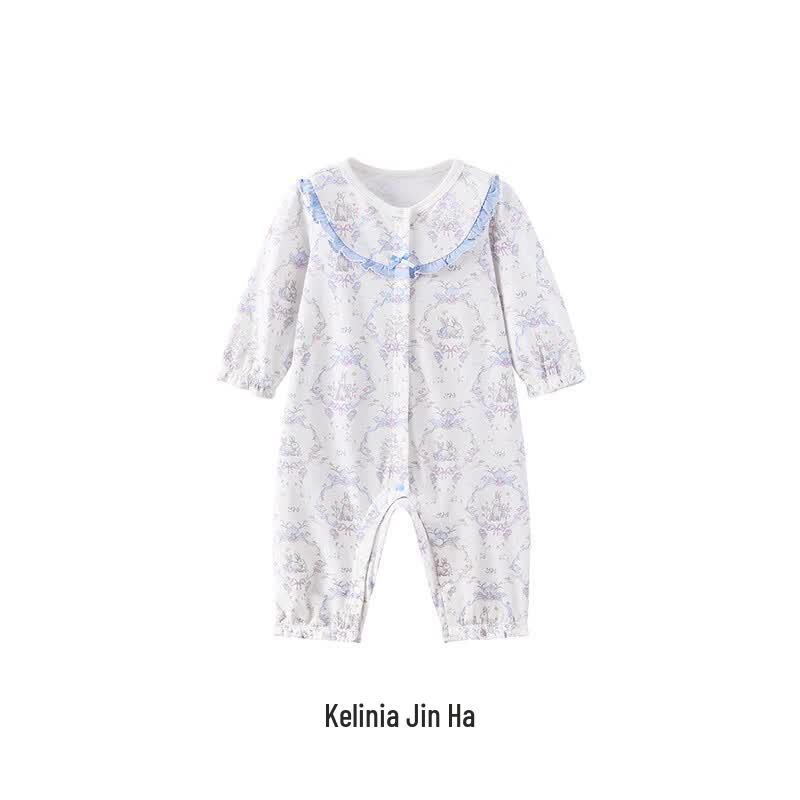 YEEHOO Baby 7A Antibacterial All-Season Long-Sleeve Romper