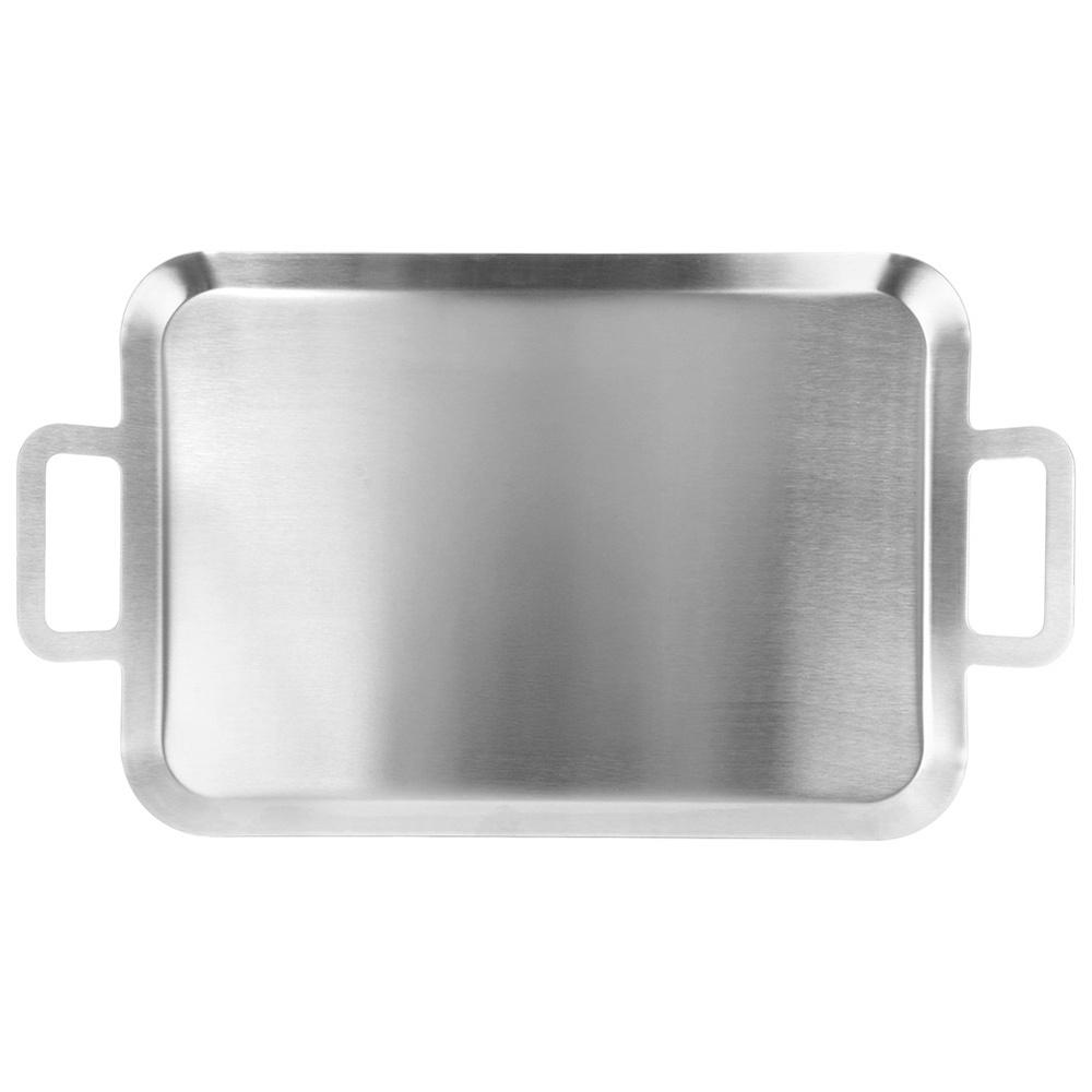 Płyta Grillowa Blacha Tacka Ruszt Do Grillowania Stalowa Metalowa Pełna