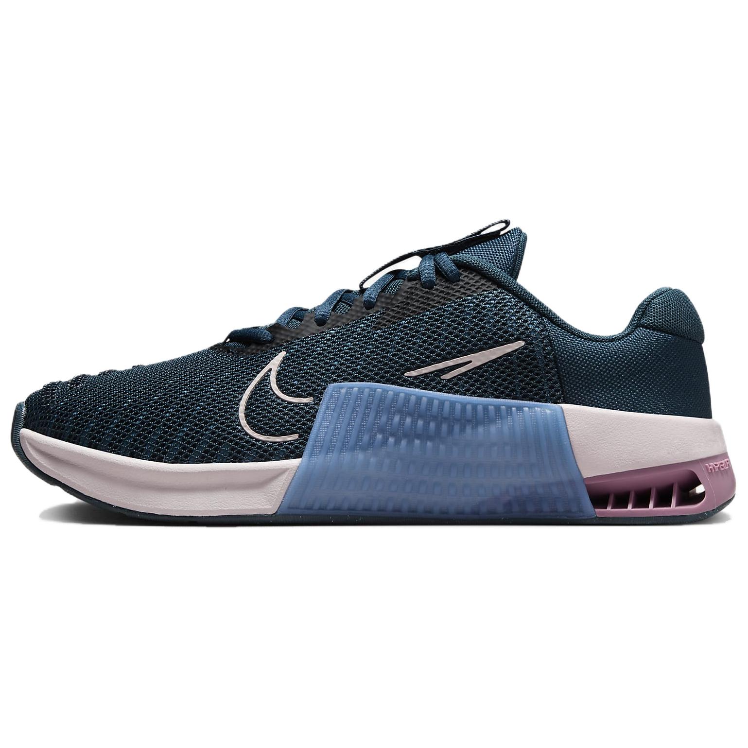 

Кроссовки женские Nike Metcon 9 Armory Navy Plum Dust Blue Aegean-Storm Platinum-Violet DZ2537-401 40.5