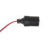 12V-24V Car Cigarettes Lighter Splitter Adapter Cable Cord with Power Switching Button 1 Male To 2/4/3 Female Socket