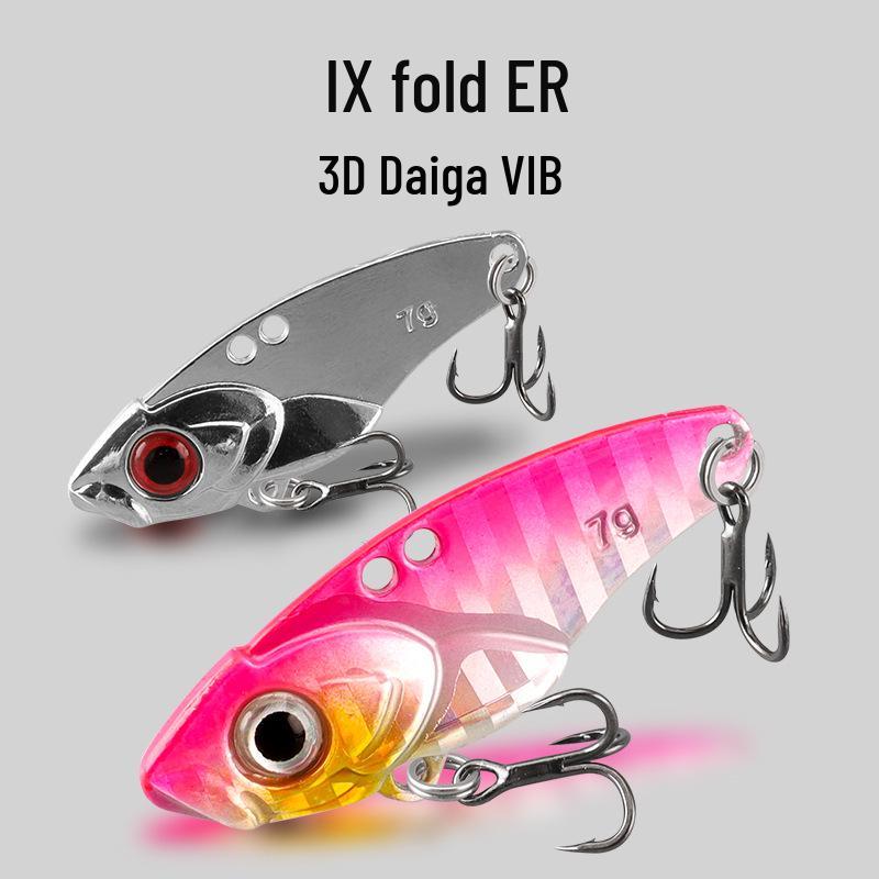 

Dahe High-Frequency Vibration Rattlesnake Lure: Lead-Wrapped Copper Spinner for Long Cast Freshwater Bass. 5g