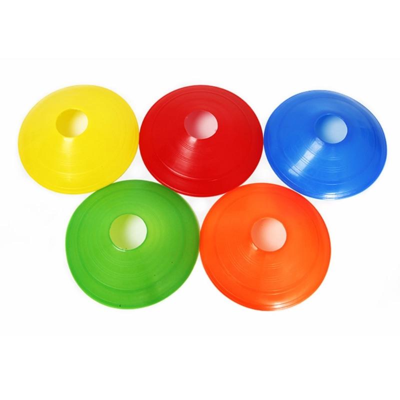 50Pcs Soccer Disc Cones Training Sports Cone Agility Soccer Cones with Carry Bag and Holder for Sports Field Cone Marker