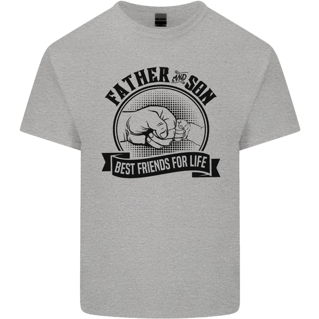 Father Son Best Friends Fathers Day Unisexs Light Cotton TShirt