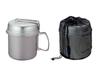 Snow Peak Cooker Aluminum Deep Trek 900ml with Storage Case Climbing Disaster Prevention [Sticker Included] SCS-008