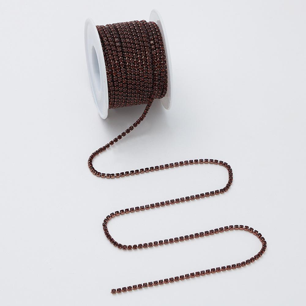 New Electrophoretic Color Rhinestone Claw Chain for DIY Projects