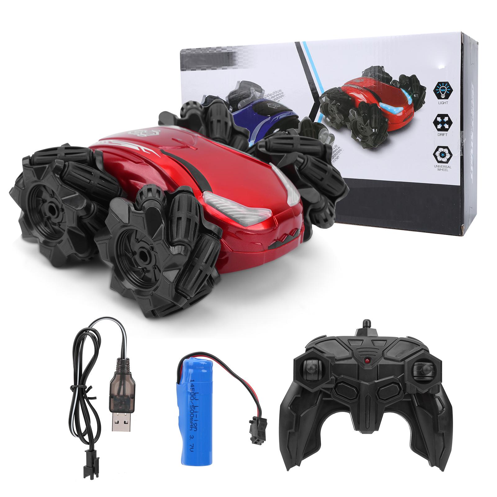 2.4G Wireless Remote Control Car Drifting Stunt Car Children LED RC Vehicle Model Toy