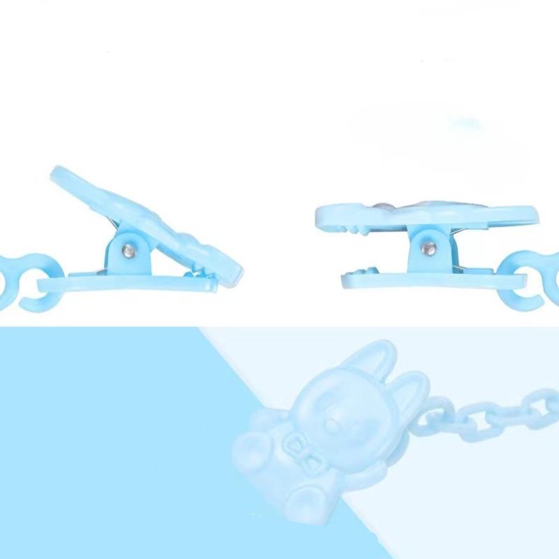 Modieuze clipgesphouder Speelgoedketting Tepelfopspeen Fopspeen Dummy Baby