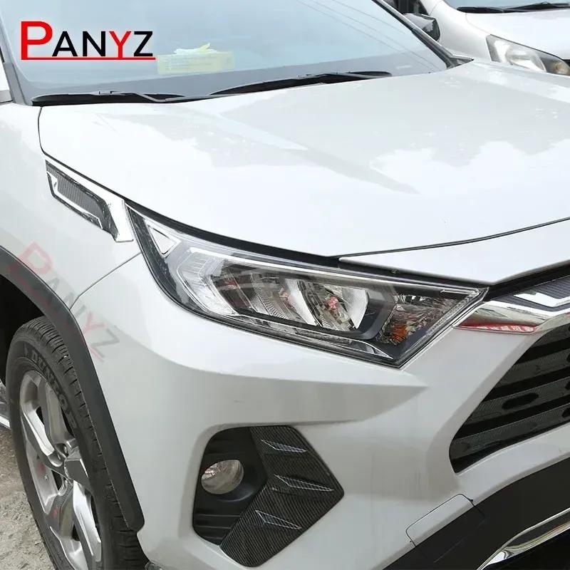 2Pcs Car Headlight Protective Film Protection Tint Black Transparent TPU Sticker For Toyota RAV4 XA50    Accessories