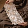 Stone Bamboo Flower, Double-sided Small Tea Mat, Dry Brewing Table Tea Mat, Waterproof, Fabric, Chinese Zen Table Mat, Pot Mat, Cup Mat