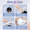 2 In 1 Electric Polishing Automatic Nail Clippers For Fingers And Toes Adults Usb Rechargeable Electric Nail File Kit 3 Speeds