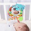 Crib Mirror with Hanging Toys Sensory Toy Soft for Infants, Newborns