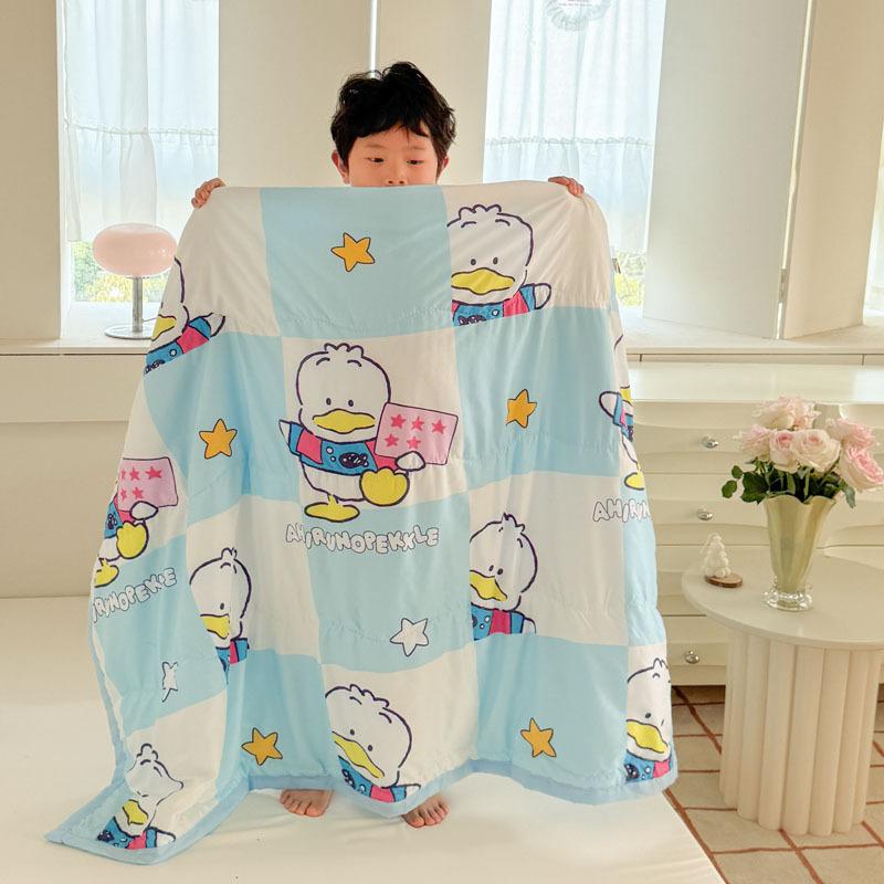 Commercio Estero Cartone Animato Estivo per Bambini Trapunta per Neonati A Baby Trapunta Fresca per Condizionatore Consegna in Diretta