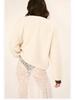 Women's Autumn Plush Teddy Fleece Jacket - European & American Style, Round Neck, Casual, Solid Color.