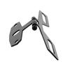 Karun Universal Motorcycle Tail Lamp Brake Light Folding License Plate Bracket