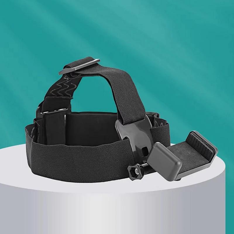 Soporte de diadema ajustable para teléfono móvil, soporte de transmisión en vivo, soporte fijo de perspectiva en primera persona, regalo