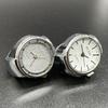 Fashion Roman Rings Vintage Watch Finger Ring Novelty Round Dial Watch Rings Jewelry Gift Women Men Couple Ring