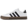Adidas Daily 4.0 Footprint Keepsakes Abrasion Resistant Low top Skateboard Shoes Unisex Black Pink JR0077(Tea641-)