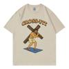 Jesus Funny Christian Gym Meme Tshirt Fashion Vintage Short Sleeve Tshirt Unisexs Women Clothing Casual Cotton TShirt Streetwear