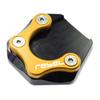 MOPCONY Honda Rebel 250 Accessories Kickstand Side Stand Extension Enlarger Plate Pad for 2017 2018 2019 2020 2021 2022 (Gold)