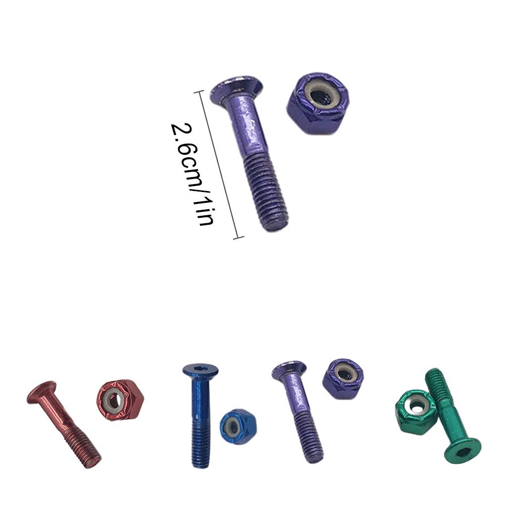 Skateboard Schraube Longboard Skate Board Brückenbolzen Muttern Outdoor Skateboard Hardware Ersatz Ersatzteile