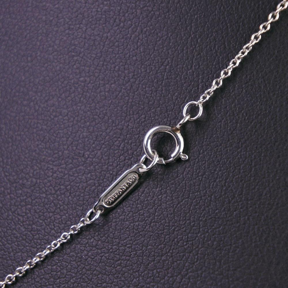 TIFFANY&Co. Necklace Solitaire 0.3ct Pt950Platinum/diamond 2.5g Women Used