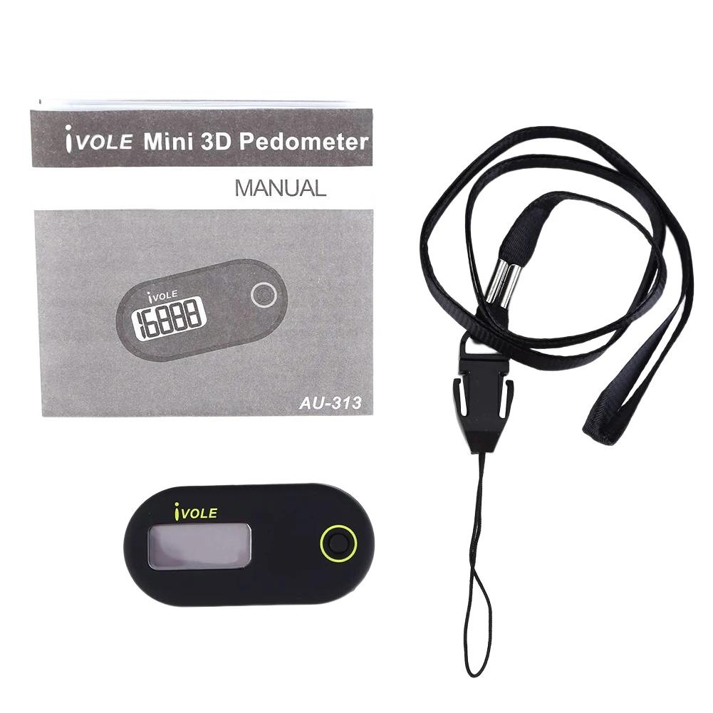 Portable Step Walking Exercise Digital Pedometers with Clip for Jogging Running Walking Lightweight Women Men Steps Watch