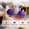 Silicone Sensory Fidget Stress Balls 4 Pack – Quiet Anxiety Relief Fidget Toy For ADHD, Autism, Adults Teens Office & Classroom