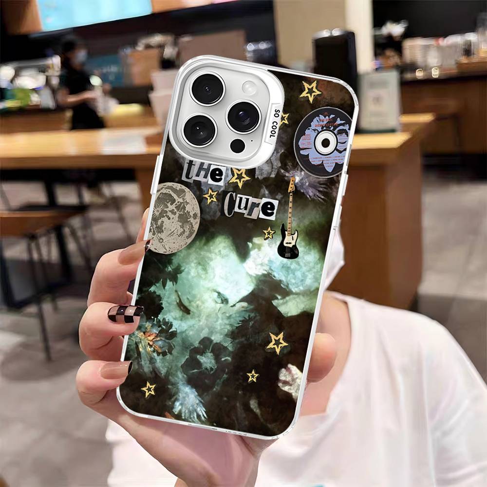 Rock Band THE C-CURE Music Phone Case For IPhone 17 16 Plus Pro Max 15 14 13 12 11 Matte Colorful Covers