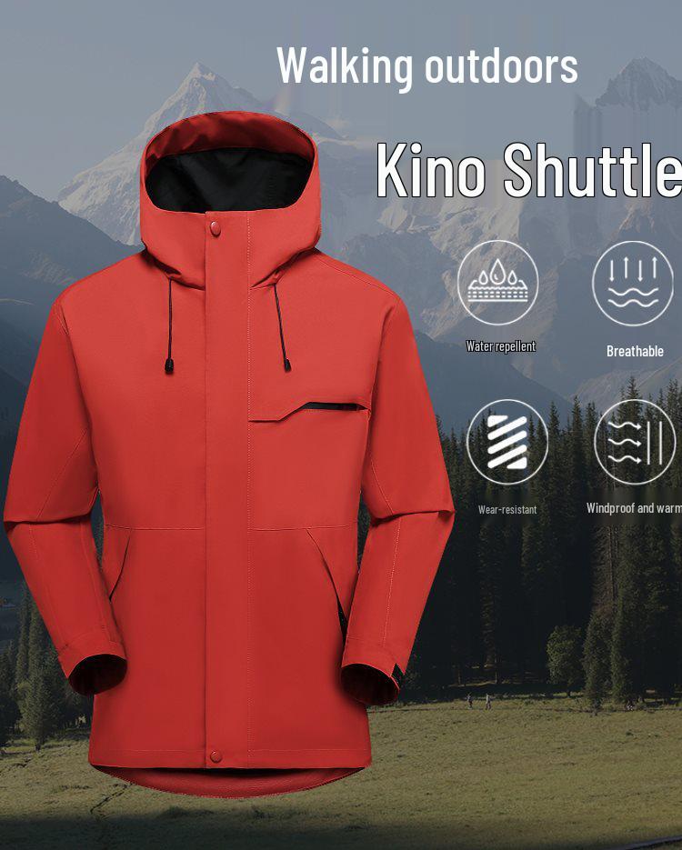 2026 Unisex Hooded Softshell Jacket: Single-Layer, Spring/Autumn, Casual Outdoor Wear