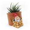 Innovative Resin Dwarf Flower Pot Ornament Patio Garden Elf Succulent Pot Planter Decoration