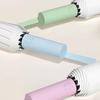Gradient Color Rain Umbrella Double Keel Vinyl Folding Umbrella Durable Automatic Umbrella  Travel