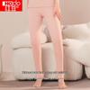 Hongdou Women's Fleece-Lined Thick Anti-Static Thermal Underwear Pants