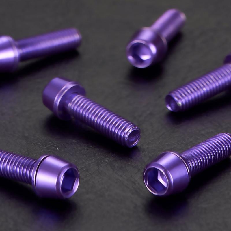 6pcs Multifunctional Bike Disc Brake Pad Bolts Fixing Screws Cycling Accessory for Cycling Maintenance