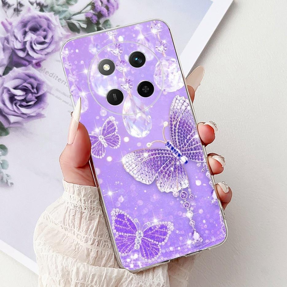 For Honor X9C Case Magic 7 Lite BRP-NX1 New Luxury Painted Cover Soft Slim Phone Case For Honor Magic7 Lite HonorX9C Smart Shell