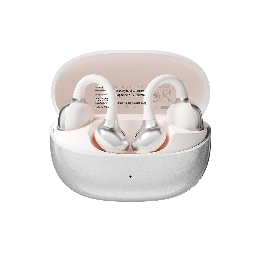 Wopin Noise-Reducing Open-Ear Bluetooth Headphones for Cycling & Sports