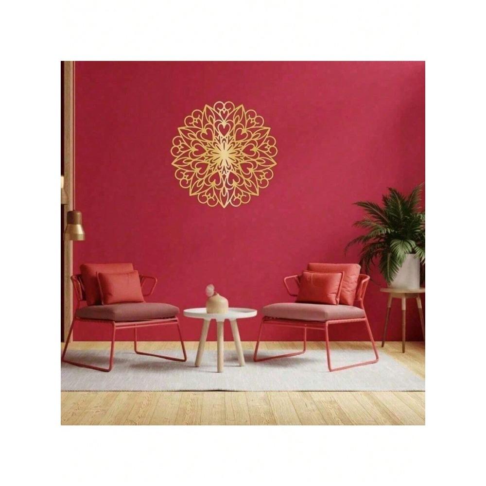 Modern Metal Mandala Wall Art Waterproof Rustproof Home Decor Large Living Room Bedroom Bathroom Decoration Unique Gift