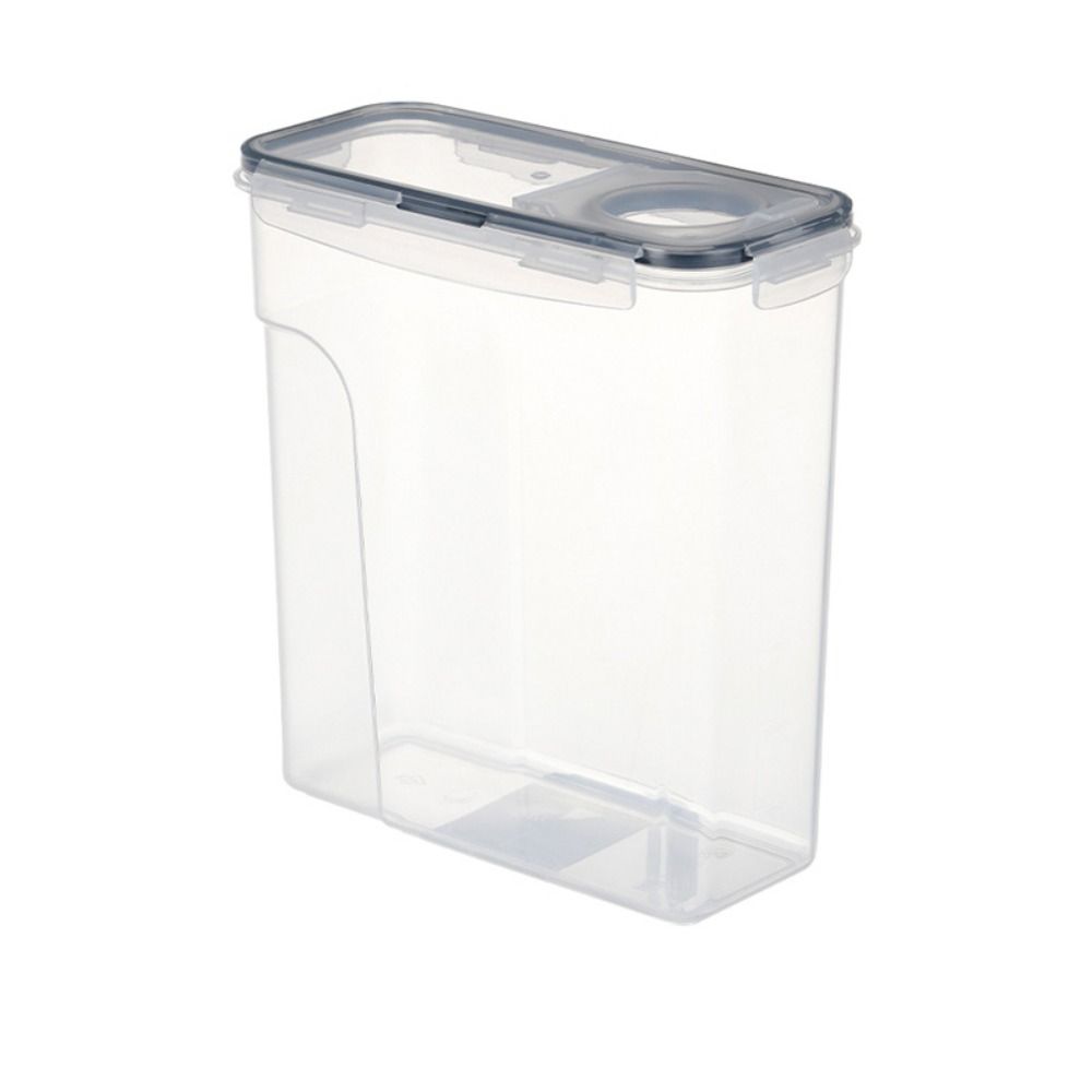 Sealed Cereal Storage Container Plastic Food Storage Box Practical Rice Dispenser Bucket Snacks