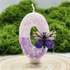 Creative Design, Selected Raw Materials, Colorful Purple Butterfly Digital Candles, Birthday Party Cake