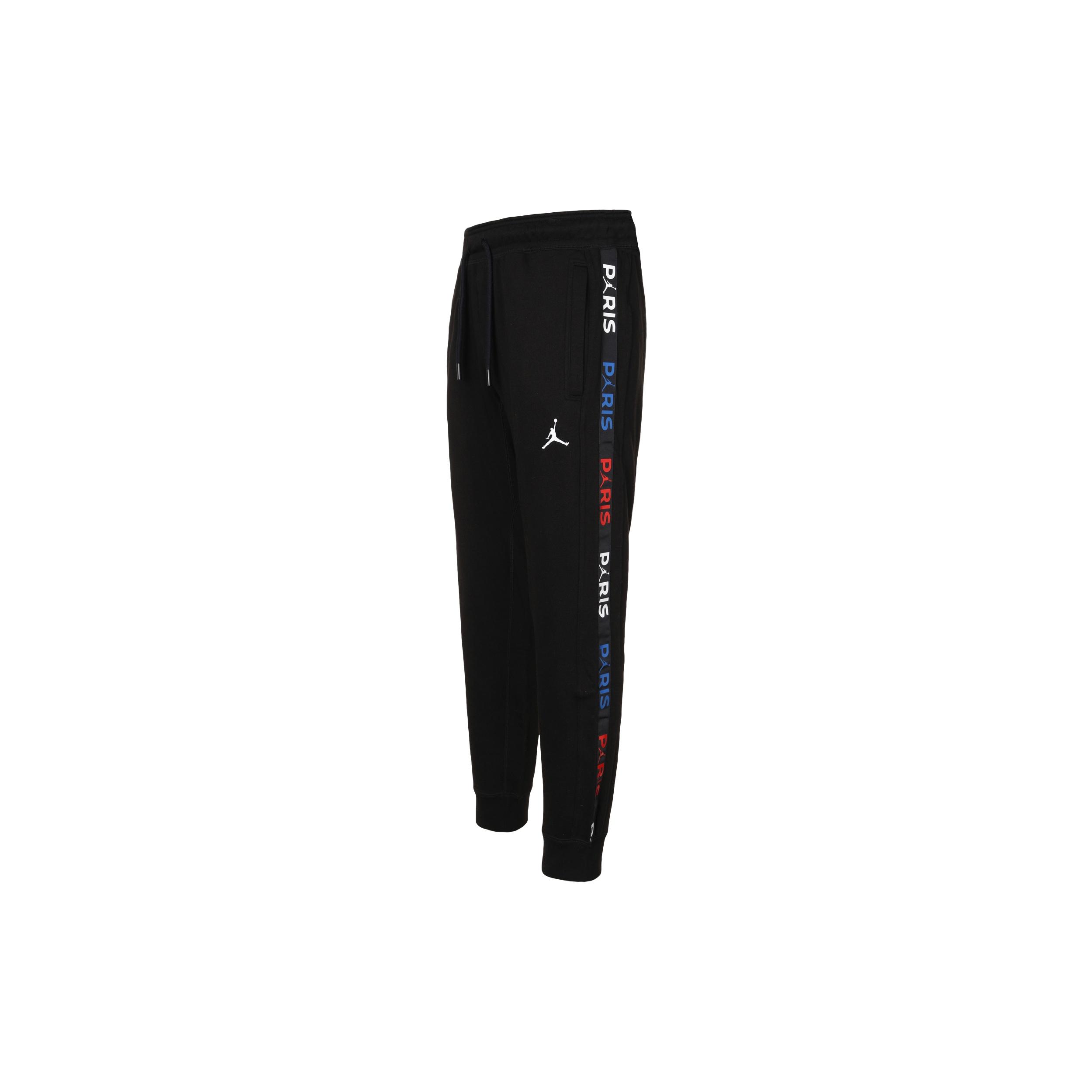 Air Jordan Paris Saint-Germain Logo Sweatpants Black Men s BQ8349-011 M
