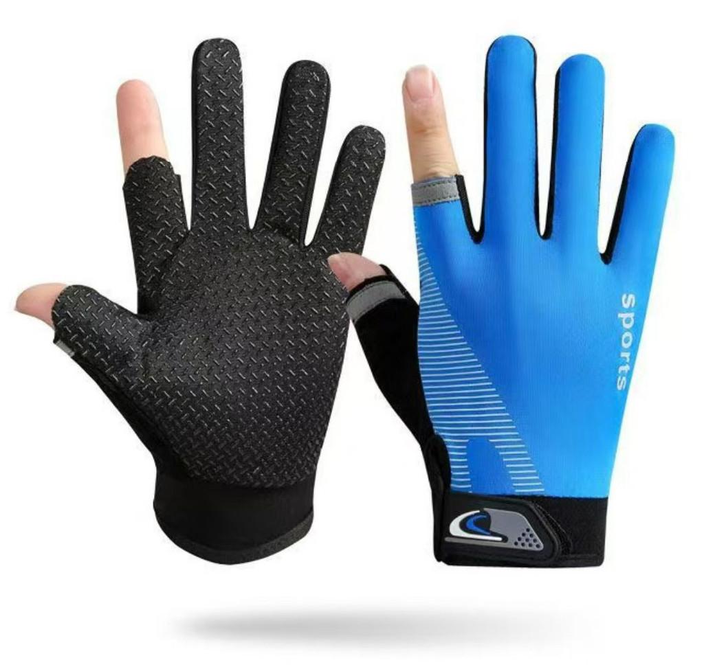 Outdoor Fishing Gloves Men With Breathable Polyester And Sun Protection For Hiking And Sports