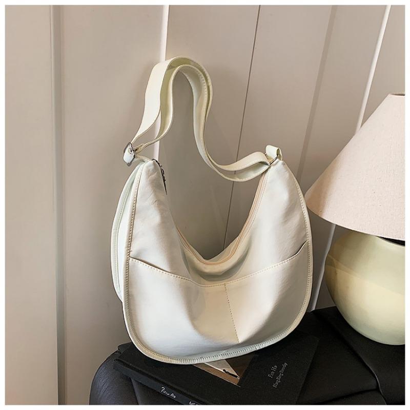 Canvas bag women's large-capacity new summer versatile niche shoulder messenger bag premium dumpling bag