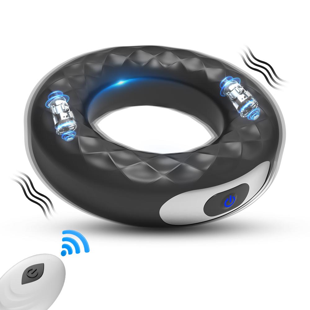 Adjustable Penis Ring Semen Cock Ring Penis Enlargement Delayed Ejaculation Vibrating Sex Toys Vibrator For Men Couple Ring
