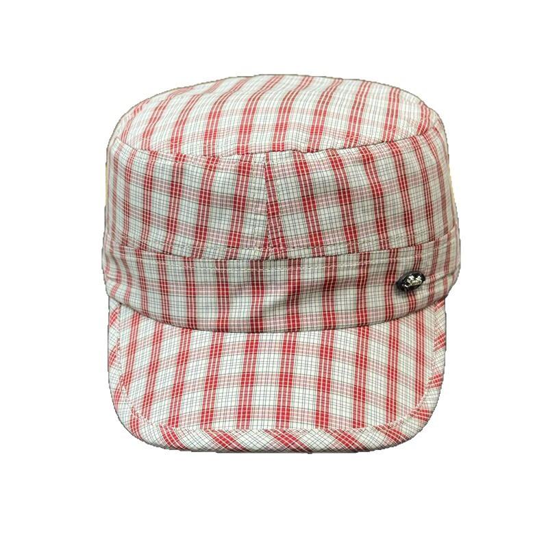 New Thin Plaid Flat Top Beret Hat Women Vintage Newsboy Cap Luxury Casual All-Match Painter Hat